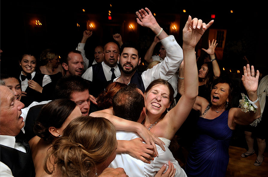 Photography of a wedding reception